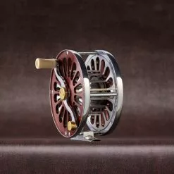 Frödin Flies Frödin SALAR Fly Reel Burgundy -Moulinets spinning Soldes Magasin SAR 004r 4
